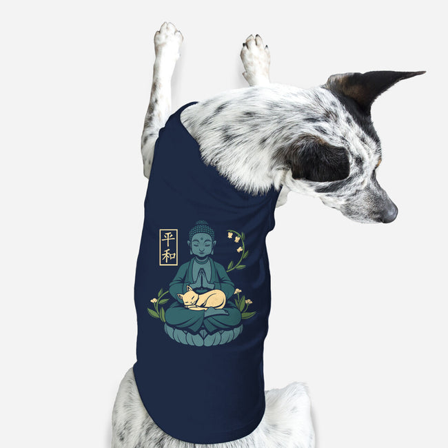 Cat Meditation-dog basic pet tank-tobefonseca