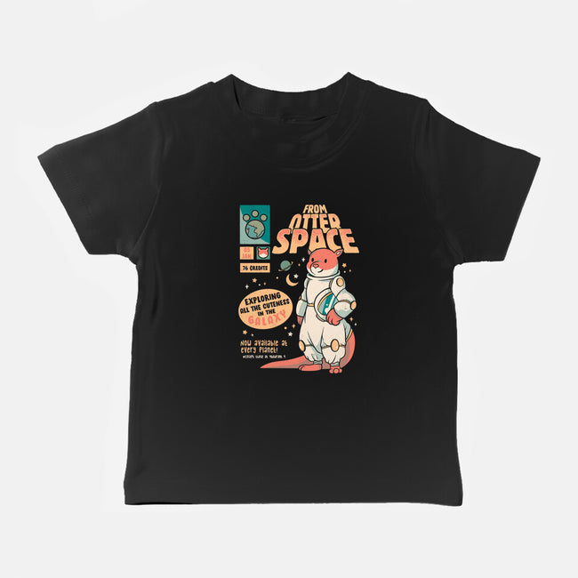 Otter Space Astronaut-baby basic tee-tobefonseca