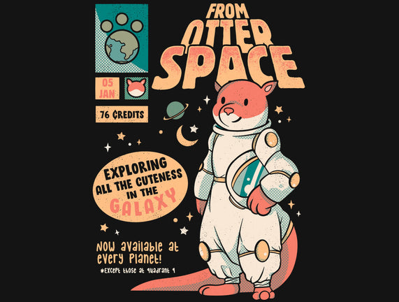 Otter Space Astronaut