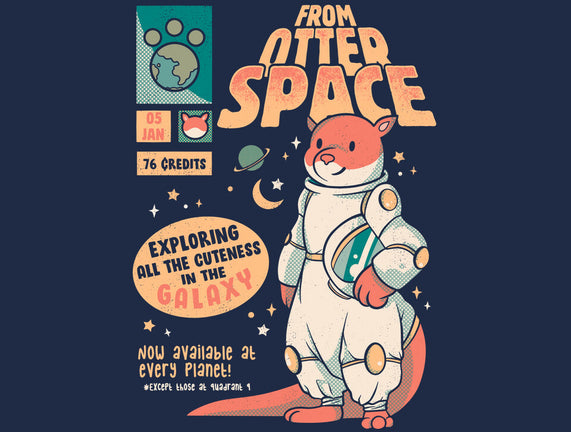 Otter Space Astronaut