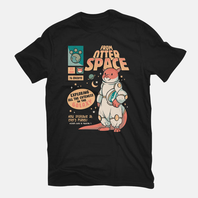 Otter Space Astronaut-womens basic tee-tobefonseca