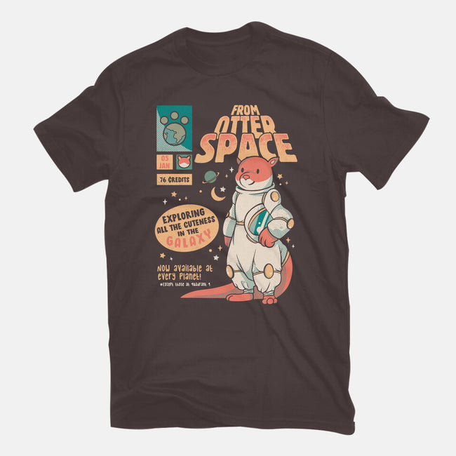 Otter Space Astronaut-womens basic tee-tobefonseca