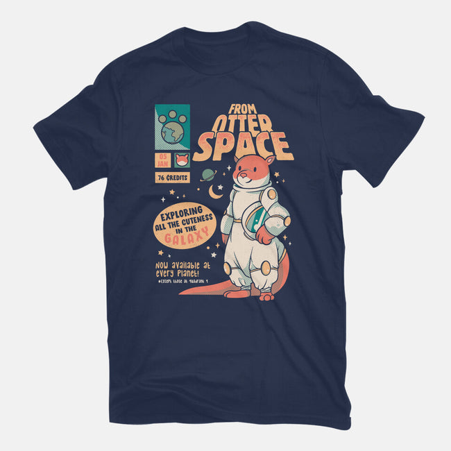 Otter Space Astronaut-womens basic tee-tobefonseca
