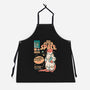 Otter Space Astronaut-unisex kitchen apron-tobefonseca