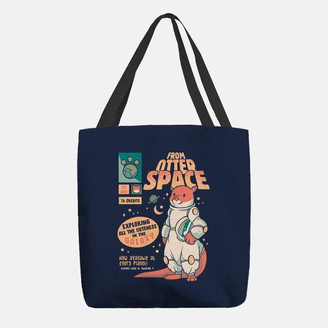 Otter Space Astronaut-none basic tote bag-tobefonseca