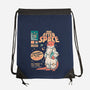 Otter Space Astronaut-none drawstring bag-tobefonseca
