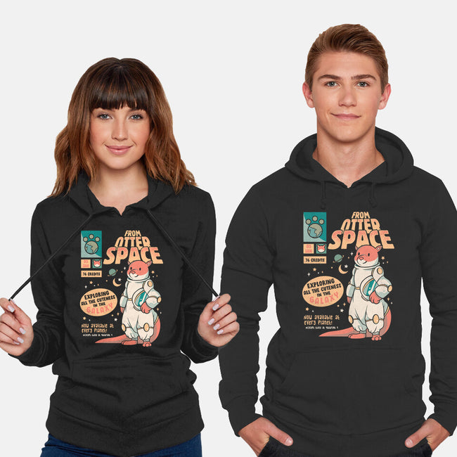 Otter Space Astronaut-unisex pullover sweatshirt-tobefonseca