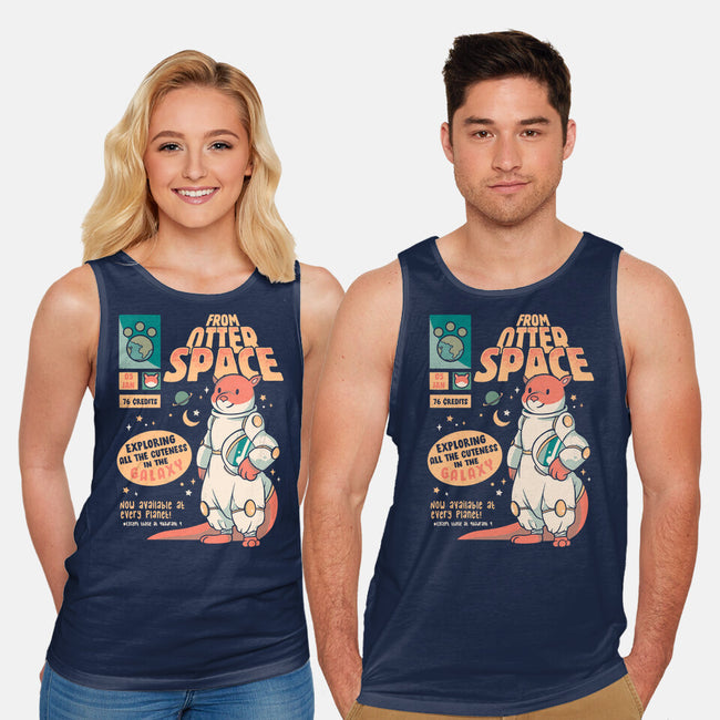 Otter Space Astronaut-unisex basic tank-tobefonseca