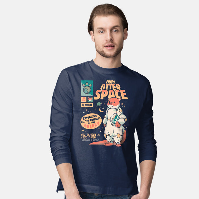 Otter Space Astronaut-mens long sleeved tee-tobefonseca
