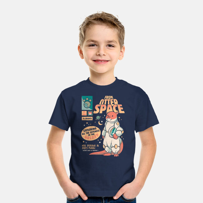 Otter Space Astronaut-youth basic tee-tobefonseca