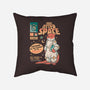 Otter Space Astronaut-none removable cover w insert throw pillow-tobefonseca