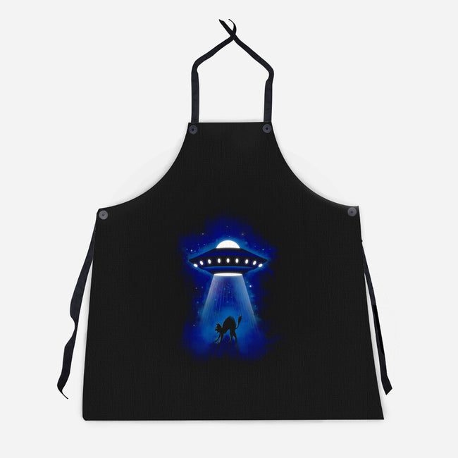 UFO Cat-unisex kitchen apron-erion_designs