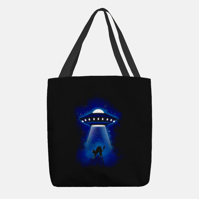UFO Cat-none basic tote bag-erion_designs