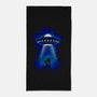 UFO Cat-none beach towel-erion_designs