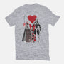 Three Robots Sumi-E-womens basic tee-DrMonekers