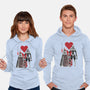 Three Robots Sumi-E-unisex pullover sweatshirt-DrMonekers