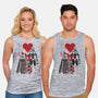 Three Robots Sumi-E-unisex basic tank-DrMonekers