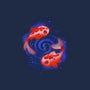Swimming Souls And Stars-dog basic pet tank-ricolaa