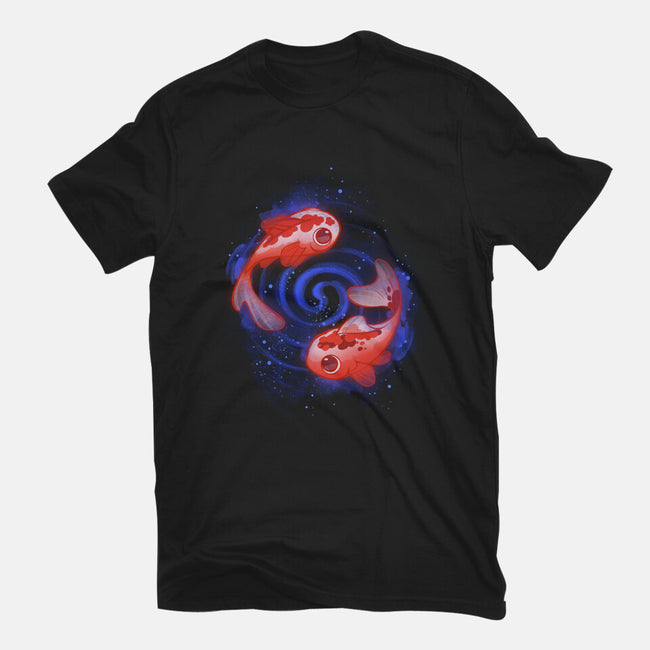 Swimming Souls And Stars-womens basic tee-ricolaa