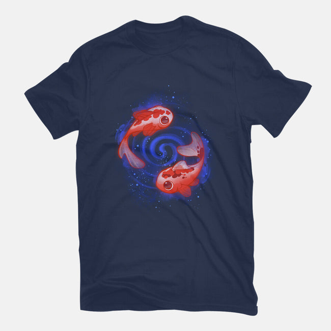 Swimming Souls And Stars-womens basic tee-ricolaa