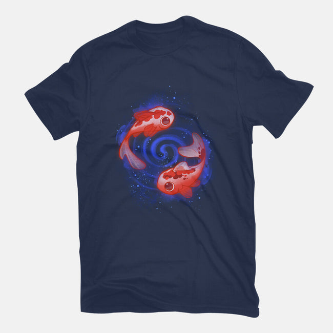 Swimming Souls And Stars-womens fitted tee-ricolaa