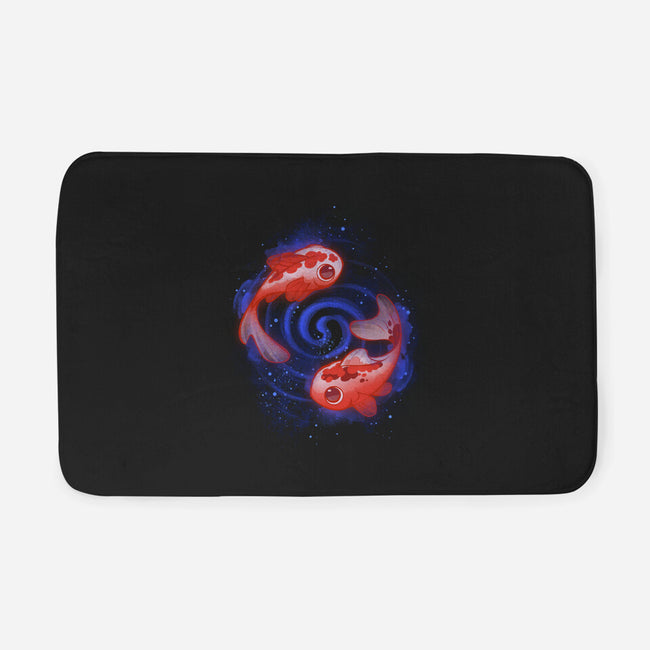 Swimming Souls And Stars-none memory foam bath mat-ricolaa