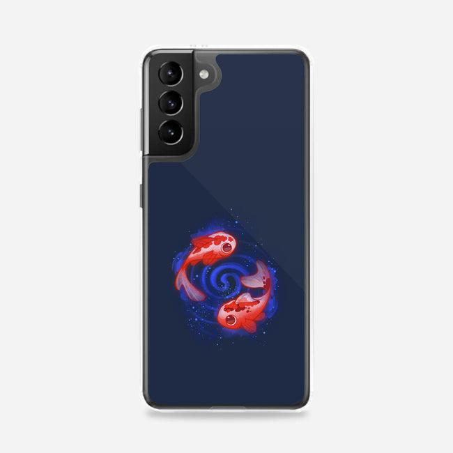 Swimming Souls And Stars-samsung snap phone case-ricolaa