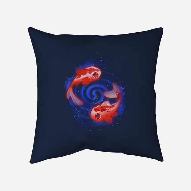 Swimming Souls And Stars-none removable cover throw pillow-ricolaa