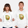 Book Owl-unisex pullover sweatshirt-ricolaa