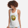 Book Owl-womens racerback tank-ricolaa