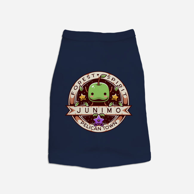 Junimo Forest Spirit-dog basic pet tank-Alundrart