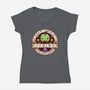 Junimo Forest Spirit-womens v-neck tee-Alundrart