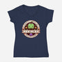 Junimo Forest Spirit-womens v-neck tee-Alundrart