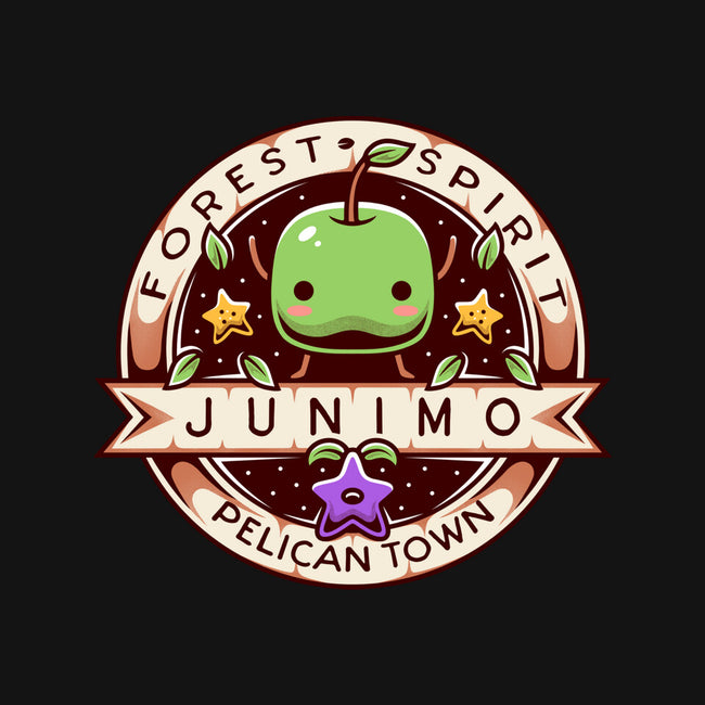 Junimo Forest Spirit-none removable cover throw pillow-Alundrart