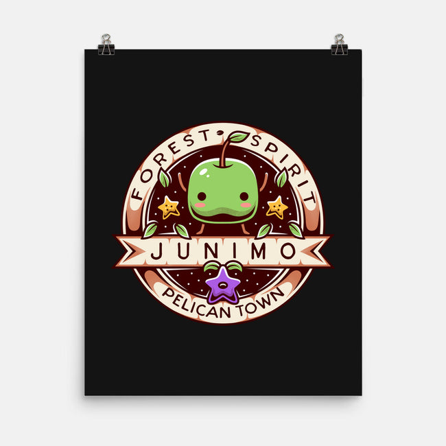 Junimo Forest Spirit-none matte poster-Alundrart