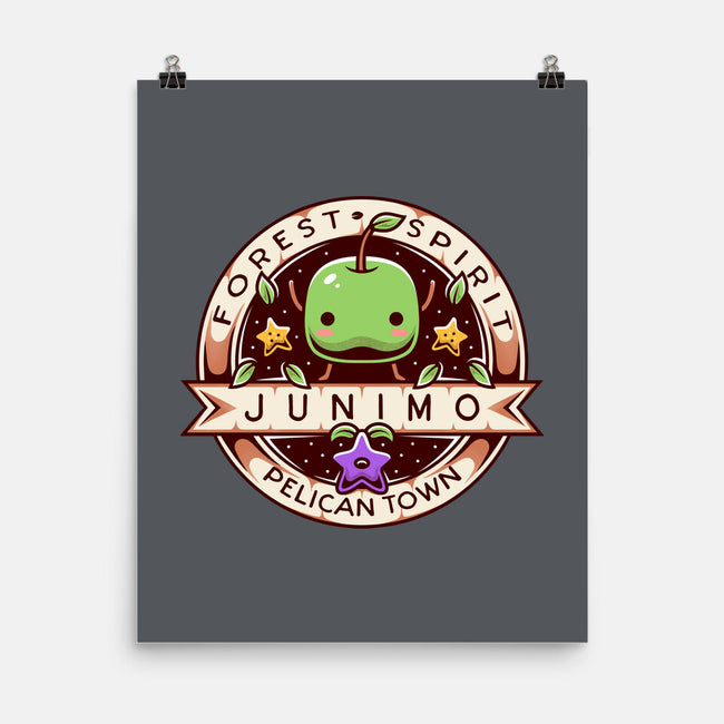 Junimo Forest Spirit-none matte poster-Alundrart