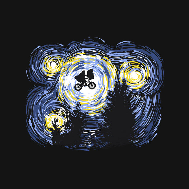 Starry Extraterrestrial-womens v-neck tee-zascanauta