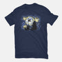 Starry Extraterrestrial-womens fitted tee-zascanauta