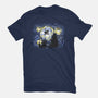 Starry Extraterrestrial-womens basic tee-zascanauta
