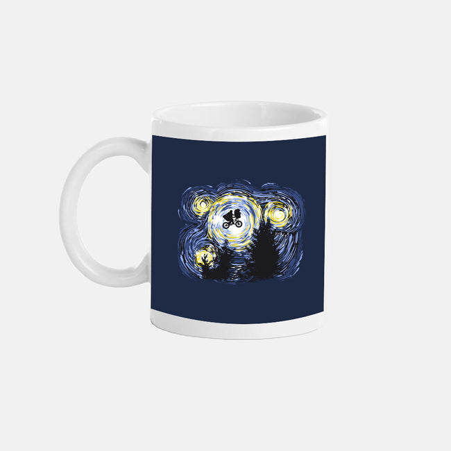 Starry Extraterrestrial-none glossy mug-zascanauta