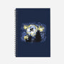 Starry Extraterrestrial-none dot grid notebook-zascanauta