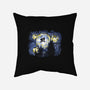 Starry Extraterrestrial-none removable cover w insert throw pillow-zascanauta