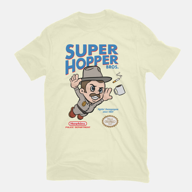 Super Hopper Bros-mens premium tee-hbdesign