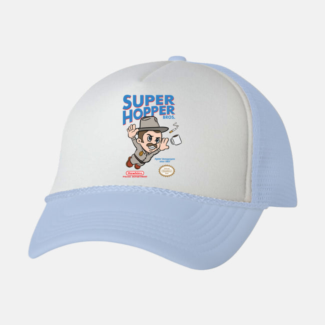 Super Hopper Bros-unisex trucker hat-hbdesign