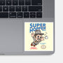 Super Hopper Bros-none glossy sticker-hbdesign