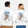 Super Hopper Bros-unisex zip-up sweatshirt-hbdesign
