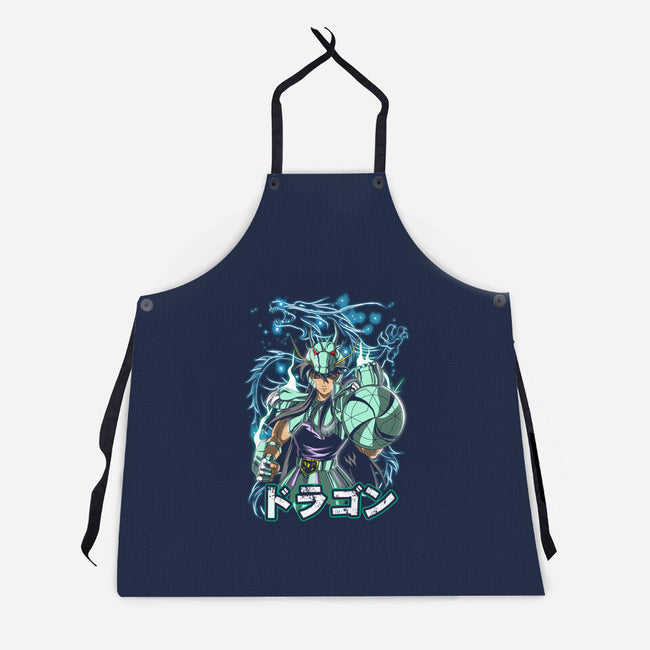 Wrath Of The Dragon-unisex kitchen apron-Diego Oliver