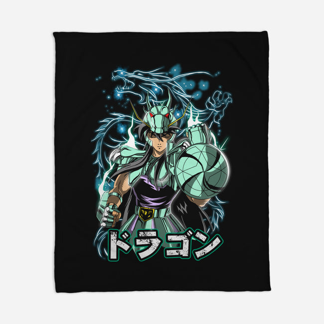 Wrath Of The Dragon-none fleece blanket-Diego Oliver