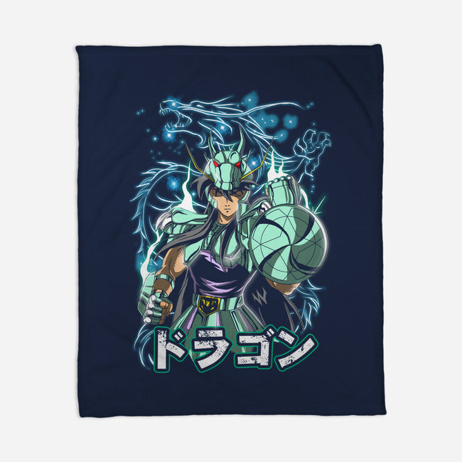 Wrath Of The Dragon-none fleece blanket-Diego Oliver