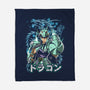 Wrath Of The Dragon-none fleece blanket-Diego Oliver